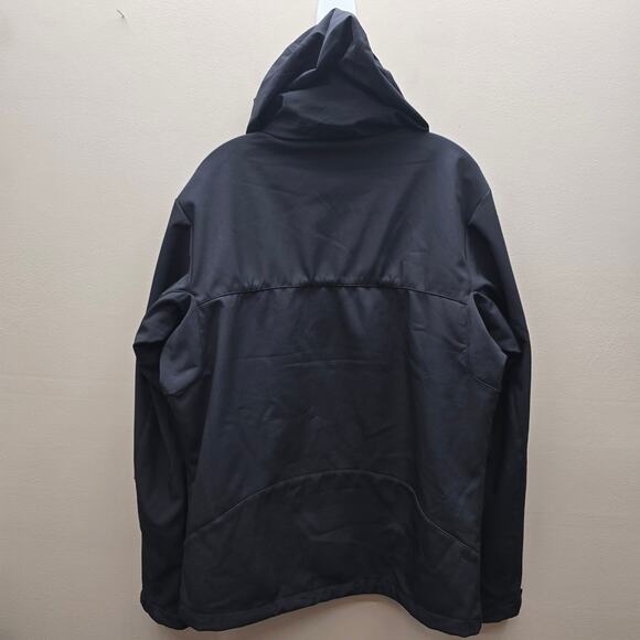 Stormtech Men's Full-Zip Hooded Windbreaker Soft Shell Jacket  Black Size Large - Picture 2 of 9
